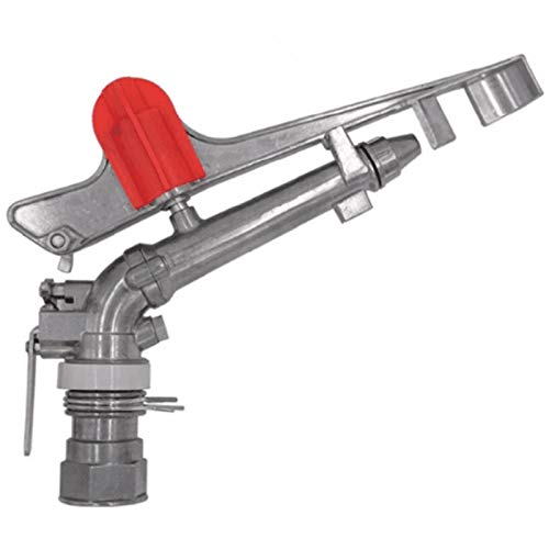 Kepgapo 1,5-ZinklegierungsdüSe BewäSserungs-Sprinkler-Wasser-System 360 Grad Justierbare Regen-Feld-Sprinkler von Kepgapo