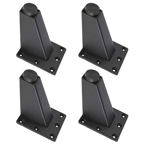 Kepgapo 4 StüCke 8 cm Verstellbare Metall MöBel Bein Tisch Platten SchräNke Aus Aluminium Legierung FüßE Schlaf Sofa TV Schrank Beine - Schwarz Kepgapo 4 StüCke 8 cm Verstellbare Metall MöBel Bein Tisch Platten SchräNke Aus Aluminium Legierung FüßE Schlaf Sofa TV Schrank Beine - Schwarz von Kepgapo