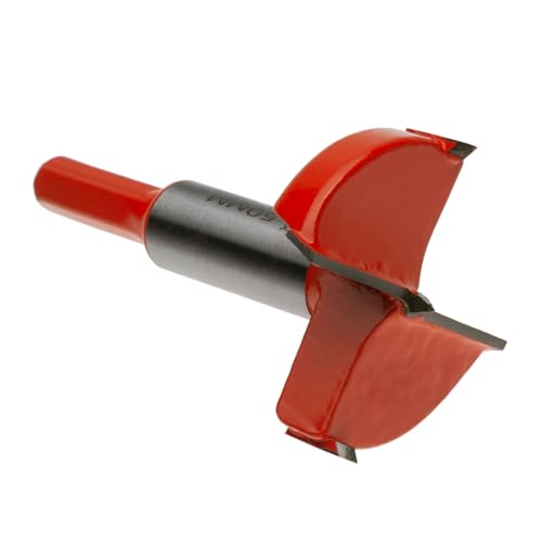 Forstnerbohrer 40mm 2PCS Holzbohrer Scharnierbohrer Astlochbohrer Zentrierspitze Holzschneider Werkzeug Set Holzarbeiten Forstner Bohrer für Holz Kunststoff Sperrholz Hartholz Wolframkarbid (40x90mm) von Keple