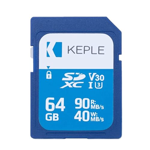 64GB SD Speicherkarte von Keple | Quick Speed Speicher Karte for Sony Cyber Shot DSC-WX350, DSC-W800, DSC-W710, DSC-W730 SLR Kamera | 64GB Storage Class 10 UHS-1 U1 SDXC Card for HD Videos & Photos 64GB SD Speicherkarte von Keple | Quick Speed Speicher Karte for Sony Cyber Shot DSC-WX350, DSC-W800, DSC-W710, DSC-W730 SLR Kamera | 64GB Storage Class 10 UHS-1 U1 SDXC Card for HD Videos & Photos von Keple