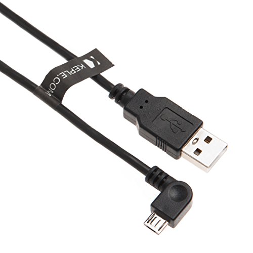 Rechter Winkel Micro USB kabel Kompatibel mit Acer Iconia Tab 10, 10.1, 8 W 8", A1-713, A1-810, A1-830, A1-840, B1-710, B1-720, B1-730, A3-A10, A3-A11, A3-A20, B3-A20 1m / 90 Grad von Keple