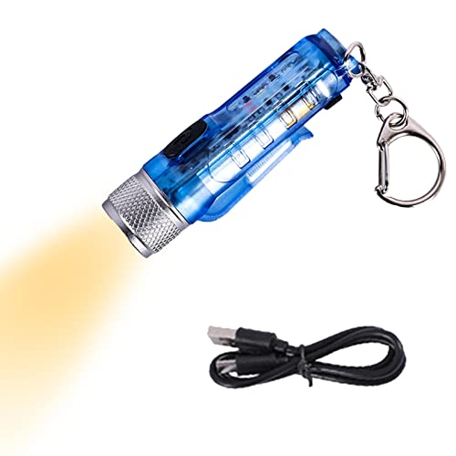 Keychain Flashlights, Key Ring Flashlights, Lightweight & Waterproof Keychain Light Rechargeable, for Dog Walking Sleeping Reading, Gifts von Keptfeet