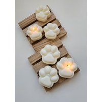 Pfoten Kerzen | Tierpfote Teelichter Handmade Deko & Geschenkidee Für Tierliebhaber Hund Katze Memorial von KeraArtDE