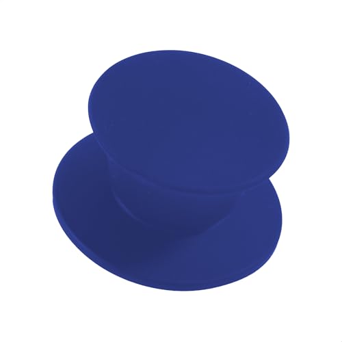 Kerafactum Ersatzgriff für Topfdeckel | Ersatz Griff Knauf passend für Glasdeckel Universal-Ersatz-Knauf | hitzebeständiger Silikon-Griff runder Silikon Deckel Deckelgriff Handgriff 1 x blau blue Kerafactum Ersatzgriff für Topfdeckel | Ersatz Griff Knauf passend für Glasdeckel Universal-Ersatz-Knauf | hitzebeständiger Silikon-Griff runder Silikon Deckel Deckelgriff Handgriff 1 x blau blue von Kerafactum