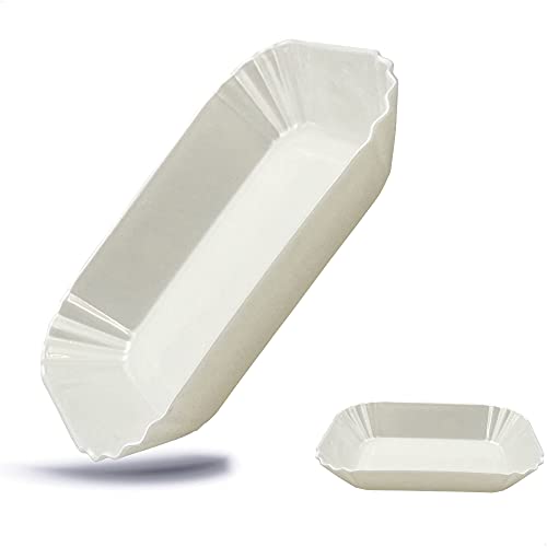 Kerafactum Pommesschale Snack Wurst Schale für Pommes Frites Currywurst | Mehrweg Wurstschale Würstchenteller Snackschale für Imbiss |Melamin Spülmaschinen geeignet eckig 19 x 13,5 cm | 2 Stück Kerafactum Pommesschale Snack Wurst Schale für Pommes Frites Currywurst | Mehrweg Wurstschale Würstchenteller Snackschale für Imbiss |Melamin Spülmaschinen geeignet eckig 19 x 13,5 cm | 2 Stück von Kerafactum