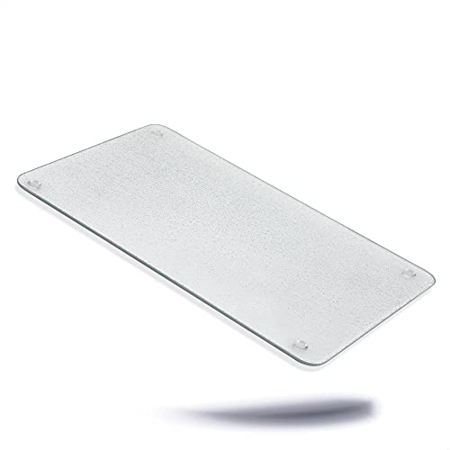 Kerafactum Schneidbrett transparentes Glasbrett Maße 30 x 20 x 0,4 cm | Glasschneidebrett Küchenbrett aus Glas zum Schneiden Servieren von Lebensmitteln | Herdabdeckung Herd Abdeckung Schneidebrett Kerafactum Schneidbrett transparentes Glasbrett Maße 30 x 20 x 0,4 cm | Glasschneidebrett Küchenbrett aus Glas zum Schneiden Servieren von Lebensmitteln | Herdabdeckung Herd Abdeckung Schneidebrett von Kerafactum