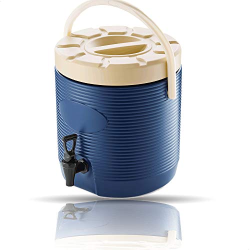 Kerafactum Thermo Getränkespender Heissgetränkespender mit Zapfhahn mobil auch für Kalt verwendbar | mit Hahn zum zapfen für Getränke | Thermogetränkespender Getränkekühler 17 Liter Blau Kerafactum Thermo Getränkespender Heissgetränkespender mit Zapfhahn mobil auch für Kalt verwendbar | mit Hahn zum zapfen für Getränke | Thermogetränkespender Getränkekühler 17 Liter Blau von Kerafactum