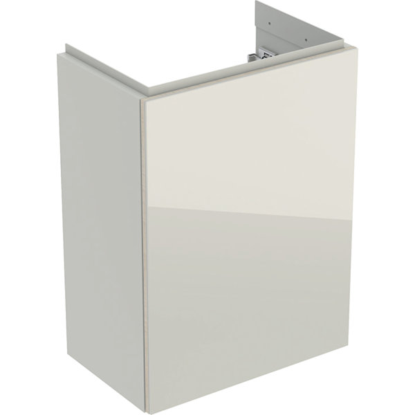 Geberit Acanto Handwaschbecken-Unterschrank 500607, 396x534x246mm, Farbe (Front/Korpus): Glas Sand / Sand matt lackiert von Keramag GmbH