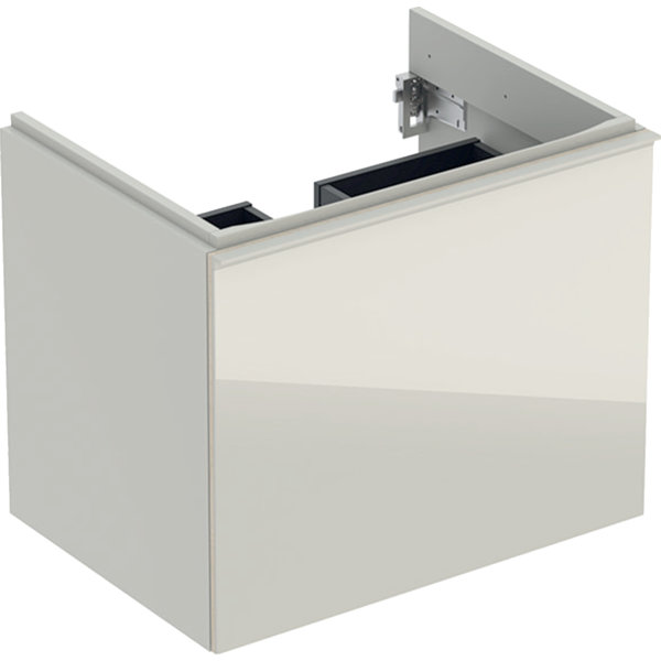 Geberit Acanto Waschtischunterschrank 500610, 640x535x476mm, Farbe (Front/Korpus): Glas Sand / Sand matt lackiert von Keramag GmbH