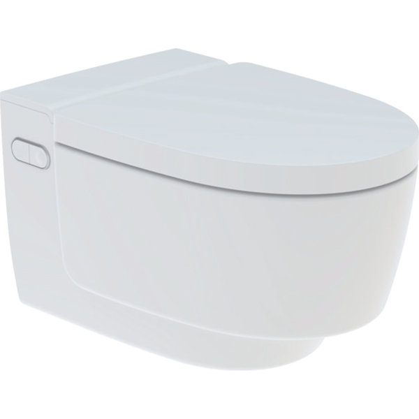 Geberit AquaClean Mera Comfort WC-Komplettanlage, UP, Wand-WC, Farbe: Hochglanz Verchromt von Keramag GmbH