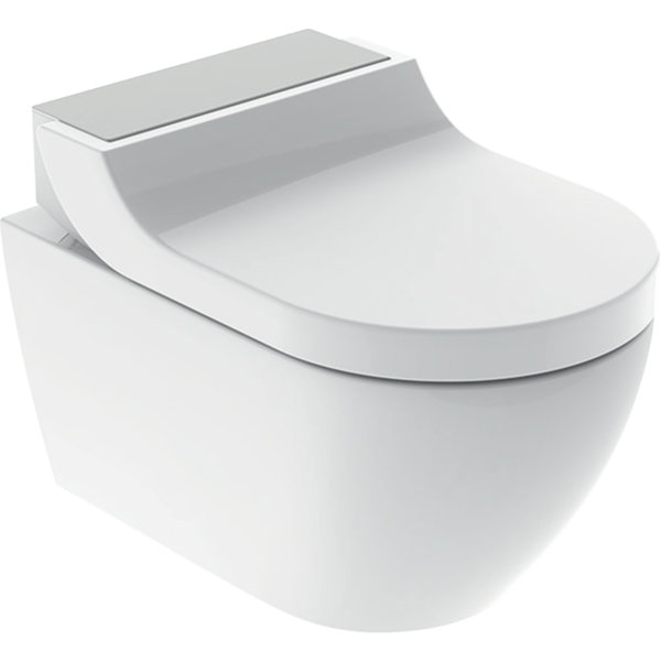 Geberit AquaClean Tuma Comfort WC-Komplettanlage, UP, Wand-WC, Farbe: Edelstahl gebürstet von Keramag GmbH