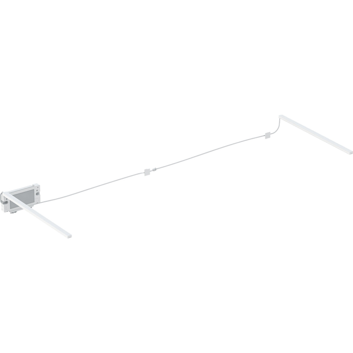 Geberit Lichtleiste für Schublade, links und rechts, Länge 40 cm, 502.032.00.1 von Keramag GmbH