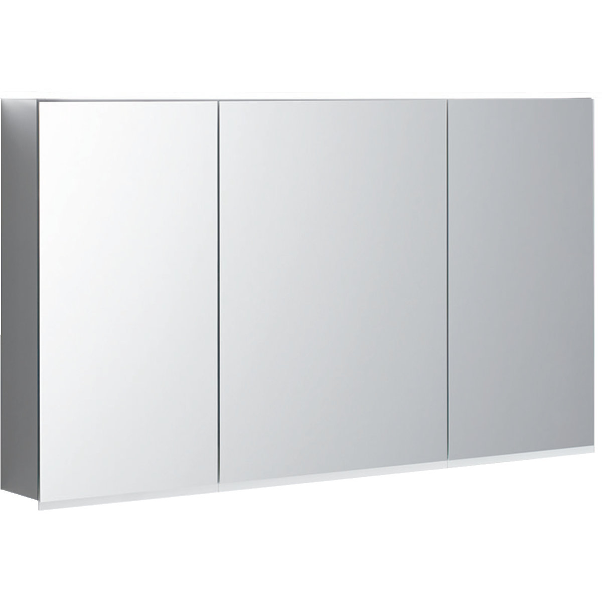 Geberit Option Plus Spiegelschrank mit Beleuchtung, drei Türen, Breite 120 cm, 500592001 von Keramag GmbH