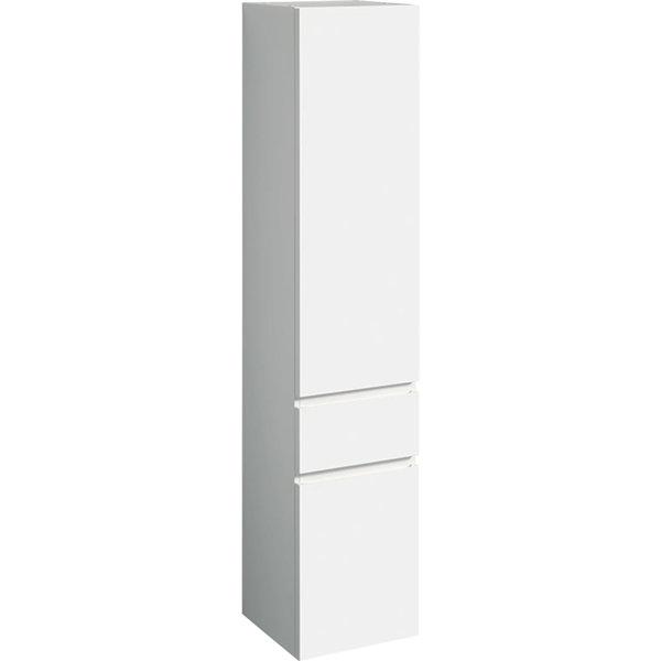 Geberit Renova Plan Hochschrank mit 2 Türen, 39x180x36cm, 501923, Farbe: weiß / lackiert hochglänzend von Keramag GmbH
