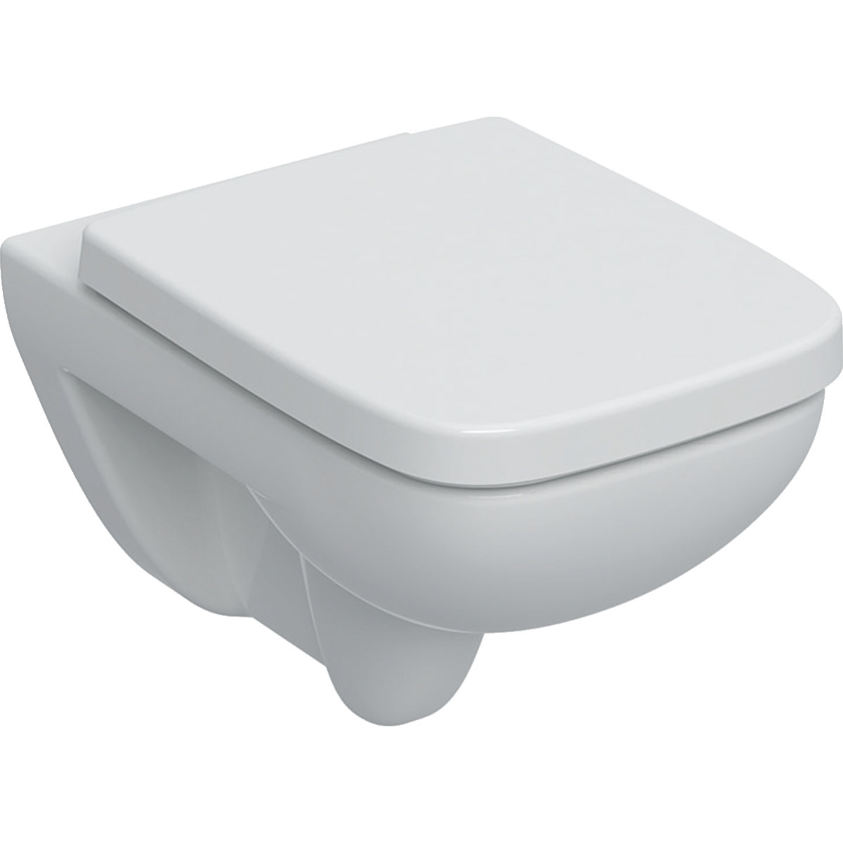 Geberit Renova Plan Set Wand-WC Tiefspüler, mit WC-Sitz, weiß, 501.758.00.1 von Keramag GmbH