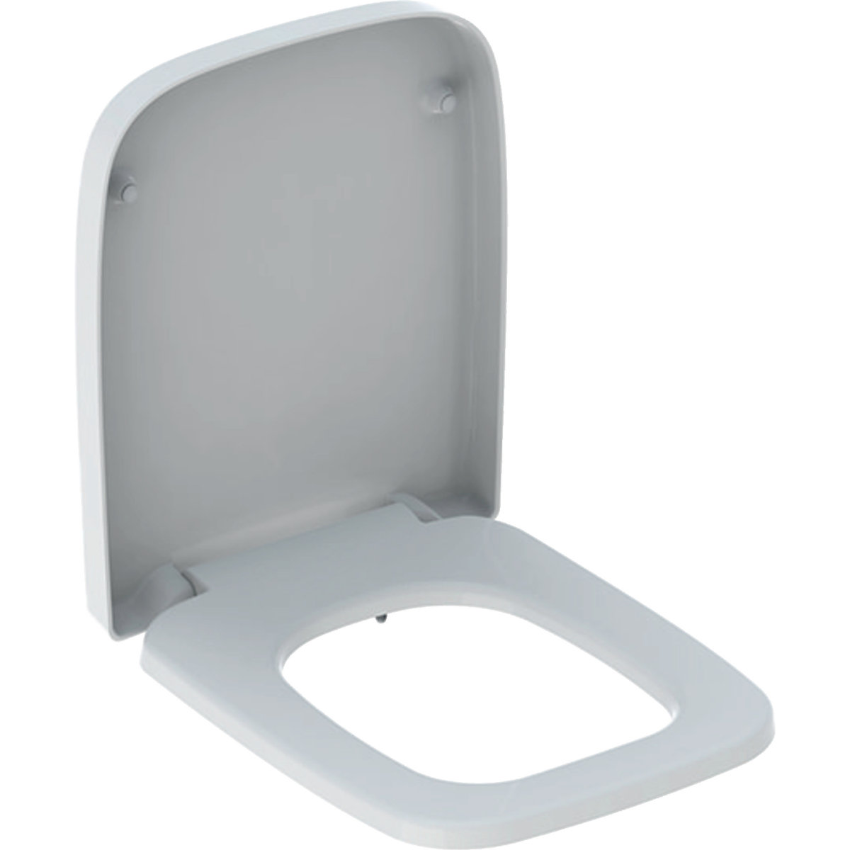 Geberit Renova Plan WC-Sitz, Absenkautomatik, Befestigung von oben, Quick-Release-Scharniere, 500.832.00.1 von Keramag GmbH