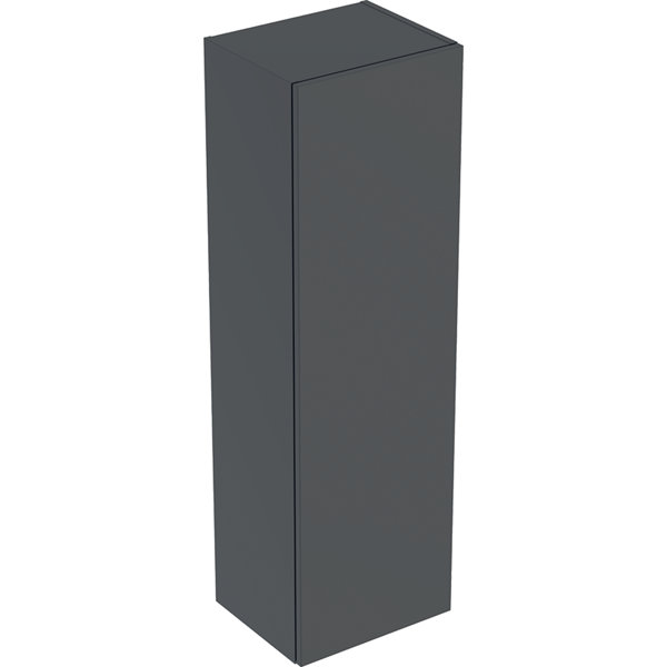 Geberit Smyle Square Mittelhochschrank, 500361, 36x118x29,9cm, mit 1 Tür, Farbe: Lava / lackiert matt von Keramag GmbH