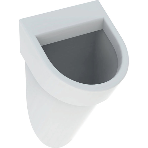 Geberit Urinal Flow, Zulauf von hinten, Abgang nach hinten, 235900, Farbe: Weiß von Keramag GmbH