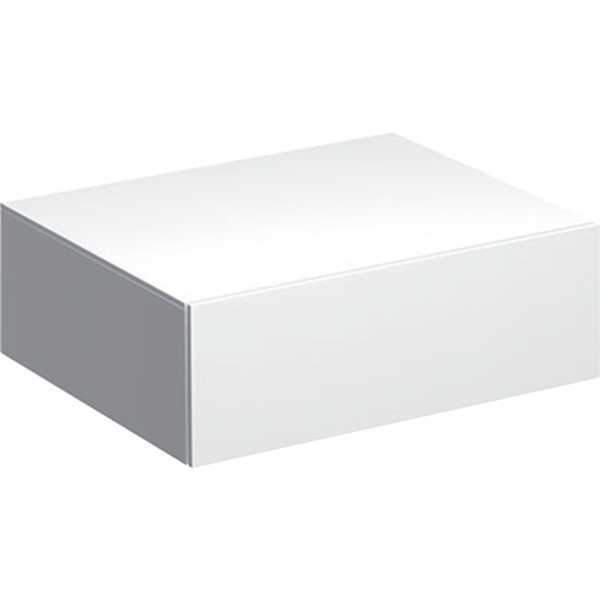 Geberit Xeno 2 Seitenschrank 500.507.,  580x200x462mm, 1 Schublade, Farbe: Weiß Hochglanz Lack von Keramag GmbH