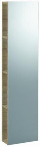 Geberit iCon Regal mit Spiegel 840028 28x120x14cm, Farbe: Eiche natur / Melamin Holzstruktur von Keramag GmbH