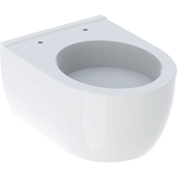 Geberit iCon Tiefspül WC, verkürzte Ausladung, 6l, wandhängend, weiß 204030, geschlossene Form, Farbe: Weiß von Keramag GmbH