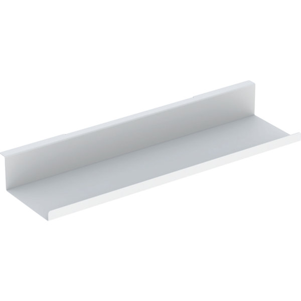 Geberit iCon Wandablage, 45x5,5x13 cm, 502326, Farbe: Front/Korpus: weiß/lackiert matt, Griff: weiß/pulverbeschichtet matt von Keramag GmbH