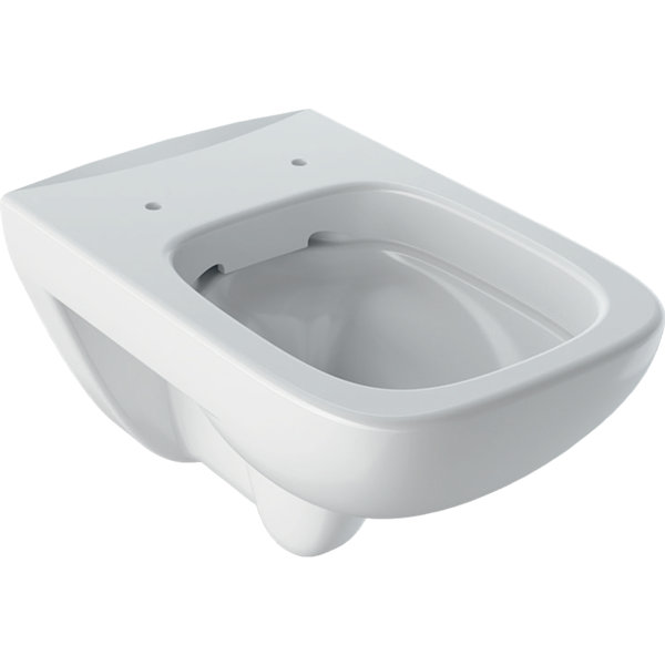 Keramag Renova Nr. 1 Plan Tiefspül-WC, spülrandlos, 4,5/6L, wandhängend, 202170, Farbe: Weiß von Keramag GmbH