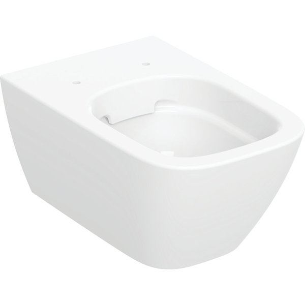 Keramag Smyle Square Tiefspül-WC, spülrandlos, wandhängend, 4,5/6l, geschlossene Form, Farbe: Weiß, mit KeraTect von Keramag GmbH