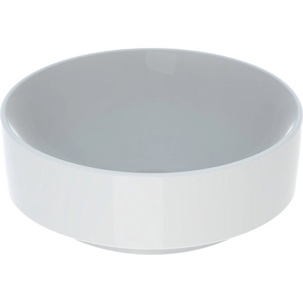 Keramag VariForm Aufsatzwaschtisch rund, 400mm, ohne Hahnloch, ohne Überlauf, Farbe: Weiß, mit KeraTect von Keramag GmbH