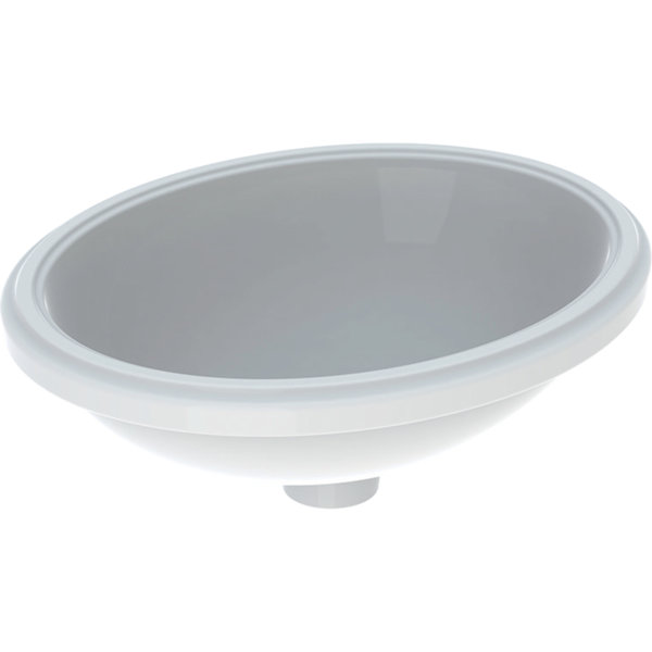 Keramag VariForm Unterbauwaschtisch oval, 420x330mm, ohne Hahnloch, ohne Überlauf, Farbe: Weiß, mit KeraTect von Keramag GmbH