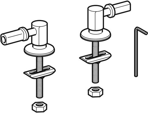 Keramag - Metallscharniere für WC-Sitze. Metallscharniere von Keramag