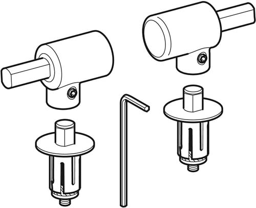 Keramag - 1 Paar Scharniere für WC-Sitz 575950 von Keramag