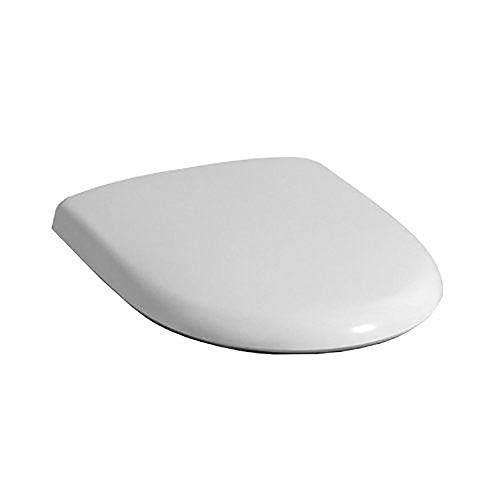 GEBERIT 574400000 WC-Sitz 4U weiß mit Deckel und Befestigung aus Metall von Keramag