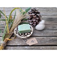 Keramik-Seifenschale Seifenablage Handgemacht Handgetöpfert Badezimmer Keramik Unikat Hygiene Gäste Sauberkeit Landhausstil Geschenk von KeramikArtAnnett