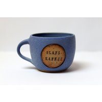 Handgemachte Personalisierte Tasse in Zwei Farben Erhältlich, Namenstasse, Jumbotasse, Kaffeebecher Getöpfert, Kaffeetasse von KeramikArtNatali