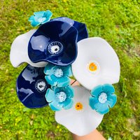 Keramikblumen Blumenstrauß Nordsee von KeramikBottke