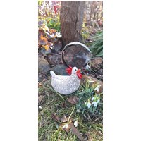 Hühnchen, Handgemachtes Unikat, Keramik, Osterdekoration von KeramikHausSTJ