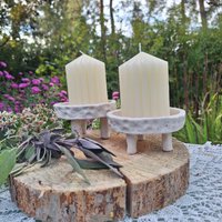 Kerzenhalter, Leuchter, Handgemachtes Unikat, Keramik von KeramikHausSTJ