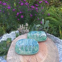 Seifenschale, Handgemachtes Unikat, Keramik von KeramikHausSTJ