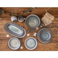 12 Teiliges Teller Set - Handgemachte Keramik Aus Portugal Ein Geschenk, Das Bleibt Geschirr, Begeistert 12 Teiliges Teller Set - Handgemachte Keramik Aus Portugal Ein Geschenk, Das Bleibt Geschirr, Begeistert von KeramikLiebePortugal