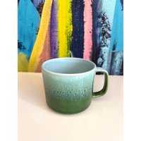 Becher Mit Henkel Gross I 400Ml Tasse Keramik Kaffeetasse Türkis Grün Handgemachtes Geschenk Zu Weihnachten Aus Portugal Becher Mit Henkel Gross I 400Ml Tasse Keramik Kaffeetasse Türkis Grün Handgemachtes Geschenk Zu Weihnachten Aus Portugal von KeramikLiebePortugal