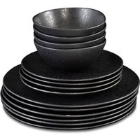 Geschirr I Teller Set 12 Teilig Keramik Sets Aus Portugal Handmade Geschenke von KeramikLiebePortugal