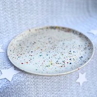 Teller, Geschirr Set, Speiseteller Groß Keramikteller Ø27cm Pizzateller Weiß-Blau-Grün-Gelb-Lila Egg Back Home Handgemacht Portugal Teller, Geschirr Set, Speiseteller Groß Keramikteller Ø27cm Pizzateller Weiß-Blau-Grün-Gelb-Lila Egg Back Home Handgemacht Portugal von KeramikLiebePortugal