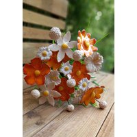 Blütenmix Naturelle 20 Stück von KeramikPetraBottke