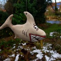 Hai Aus Keramik von KeramikPetraBottke