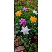 Keramiksterne 6 Stück in 3 Farben von KeramikPetraBottke