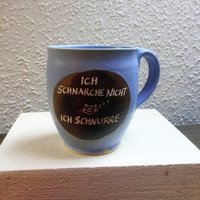 Tasse "Ich Schnarche Nicht - Ich Schnurre " Tasse "Ich Schnarche Nicht - Ich Schnurre " von KeramikPetraBottke