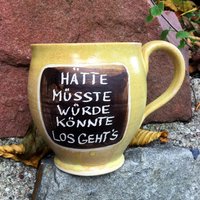 Tasse Mit Spruch von KeramikPetraBottke