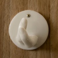 Haken 2 O von KeramikvonEinhaken