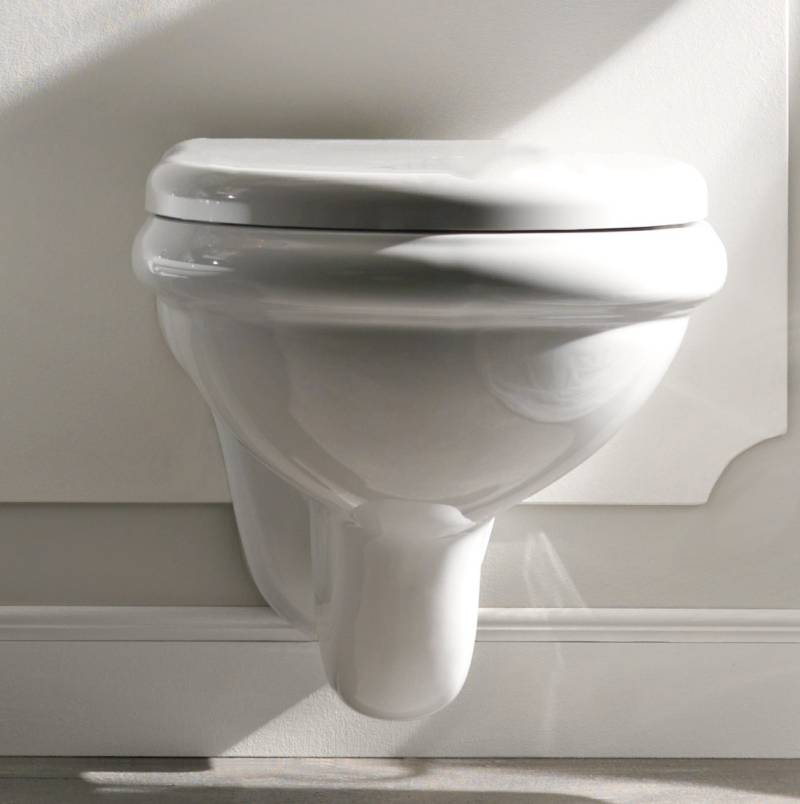 WC wandhängend Retro/Vintage Serie Oxford Weiß von Kerasan WC wandhängend Retro/Vintage Serie Oxford Weiß von Kerasan von Kerasan